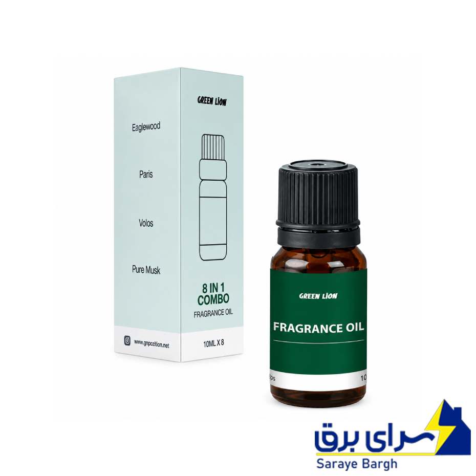 قیمت اسانس خوشبو کننده گرین لاین مدل GREEN LION GNFRA8IN1BK 8 IN 1 COMBO