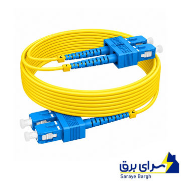 قیمت کابل پچکورد داپلکس فیبر نوری مدل NEXANS SC-SC FIBER طول 3 متر