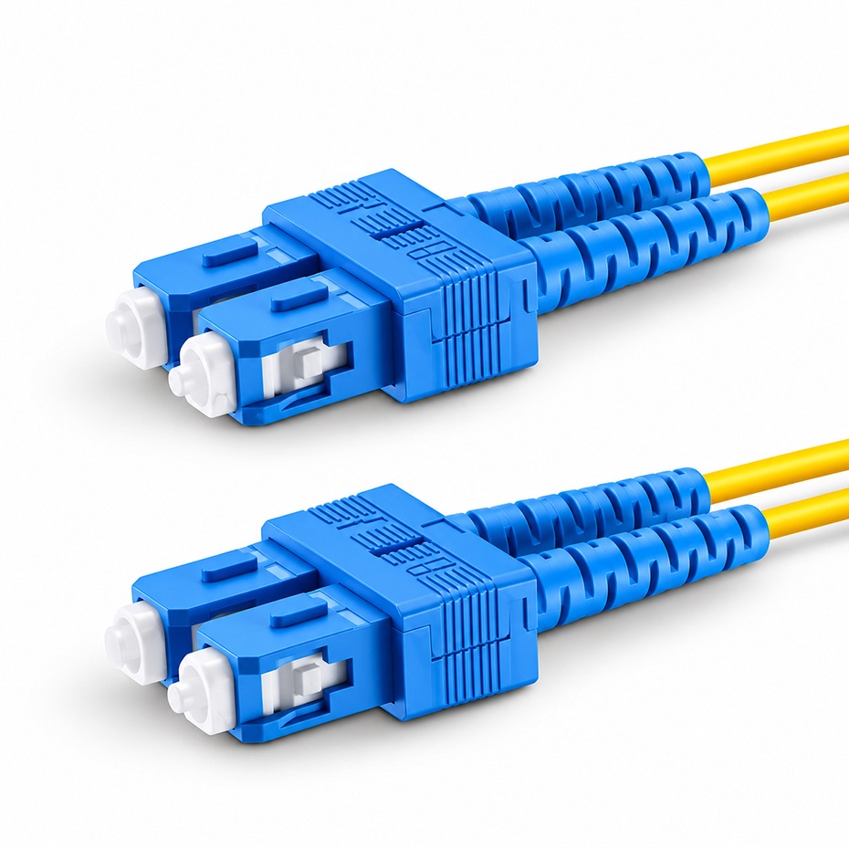 خرید کابل پچکورد داپلکس فیبر نوری مدل NEXANS SC-SC FIBER طول 3 متر