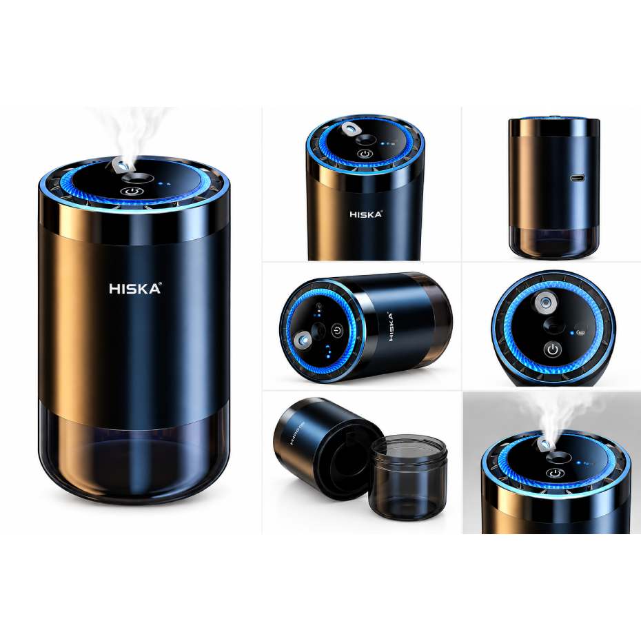 وزن خوشبو کننده هیسکا مدل HISKA HR-260 Onyx Smart Diffuser