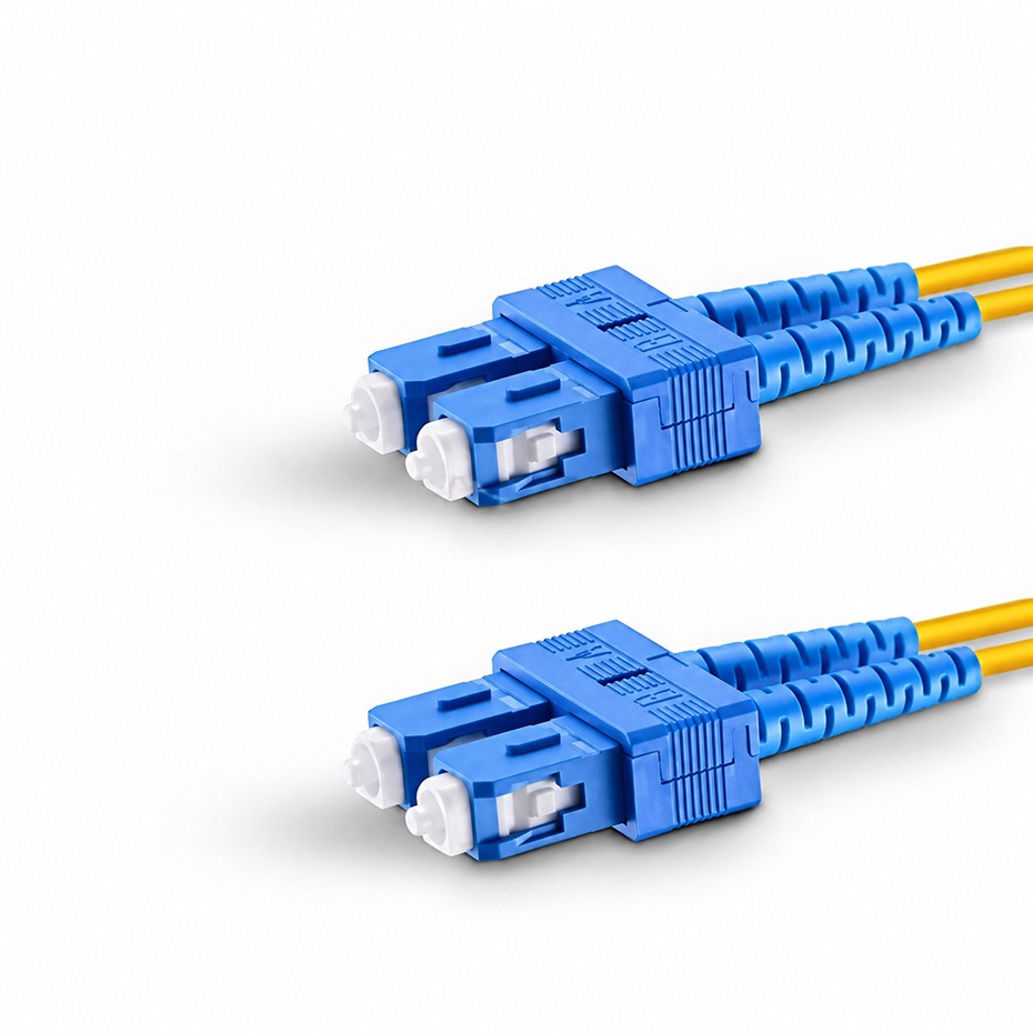 خرید کابل پچکورد داپلکس فیبر نوری مدل NEXANS SC-SC FIBER طول 10 متر