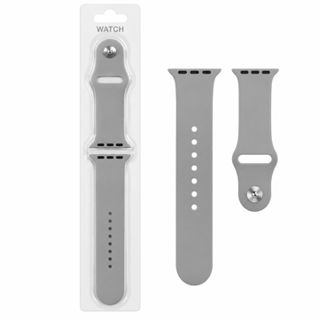 خرید بند اپل واچ مدل SILICON 42/44/45/49mm طوسی