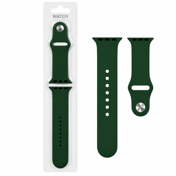 خرید بند اپل واچ مدل SILICON 42/44/45/49mm سبز ارتشی