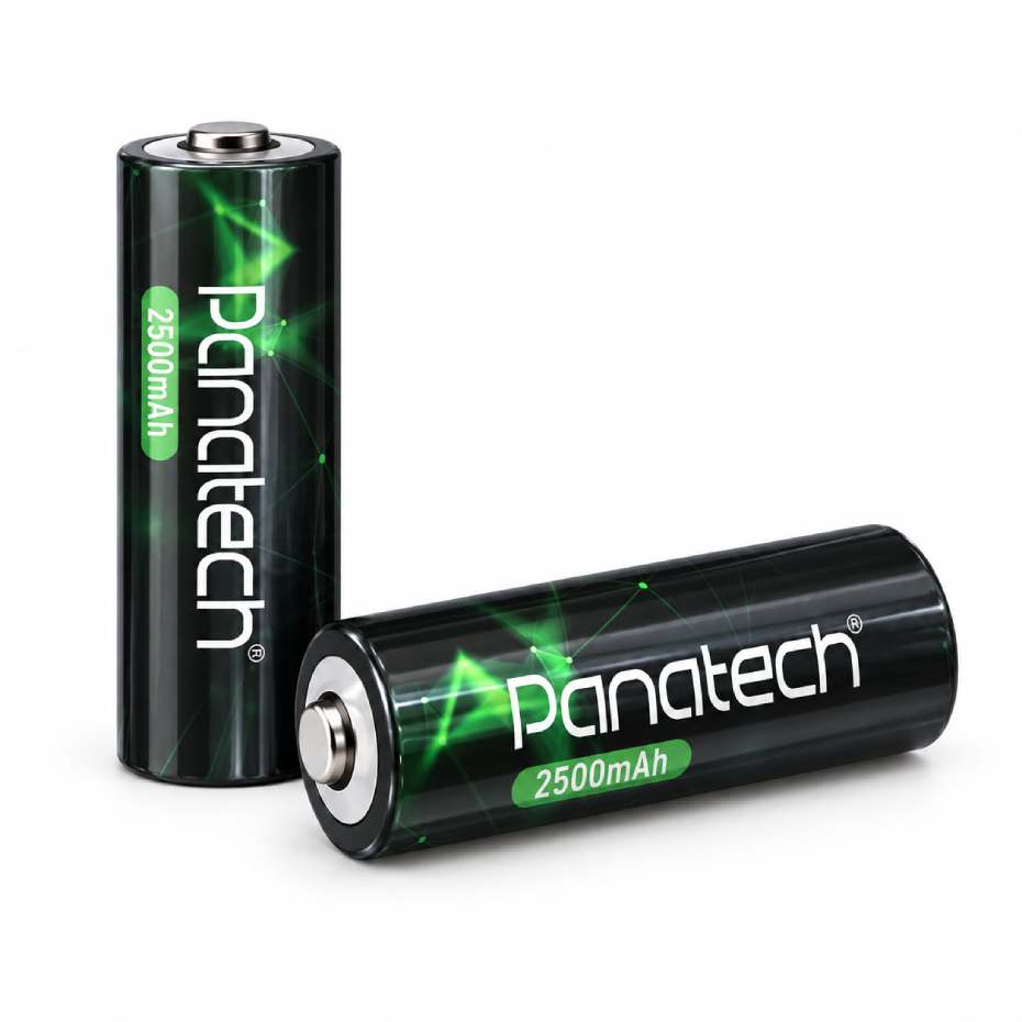 مشخصات باتری شارژی قلمی پاناتک مدل PANATECH 2500MAH بسته 2 عددی