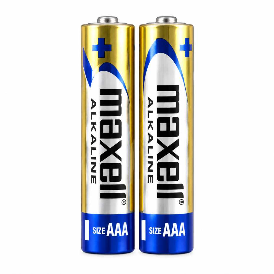 مشخصات باتری آلکالاین نیم قلم مکسل مدل MAXELL AAA بسته 2 عددی