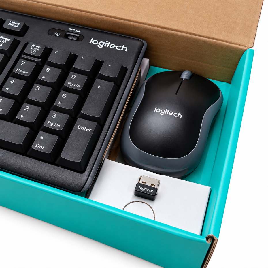 قیمت کیبورد و ماوس بی سیم لاجیتک مدل LOGITECH MK270 مشکی