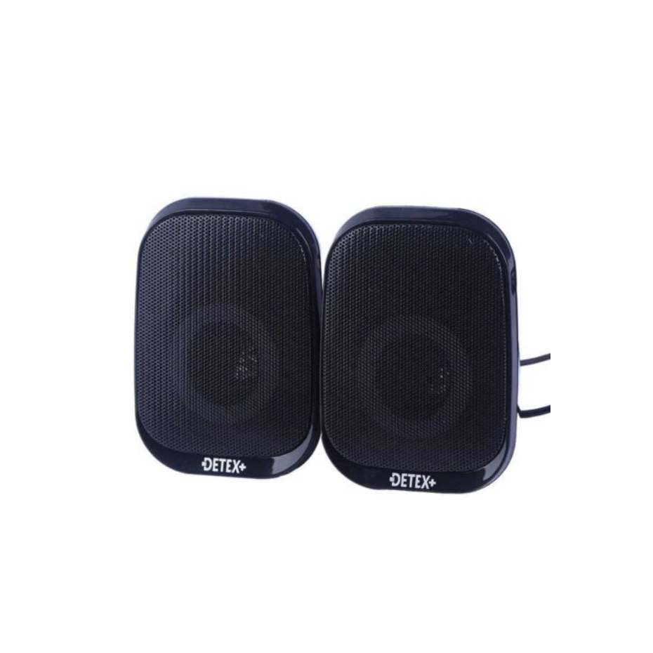 مشخصات اسپیکر دسکتاپ دوتکه دتکس پلاس مدل DETEX DS-916